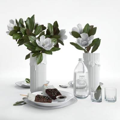 现代茶几 饰品摆件